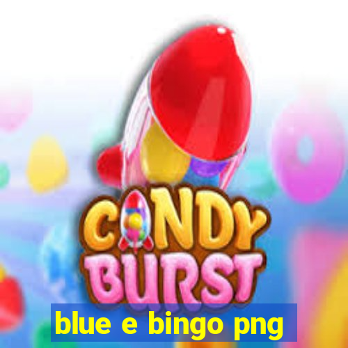 blue e bingo png